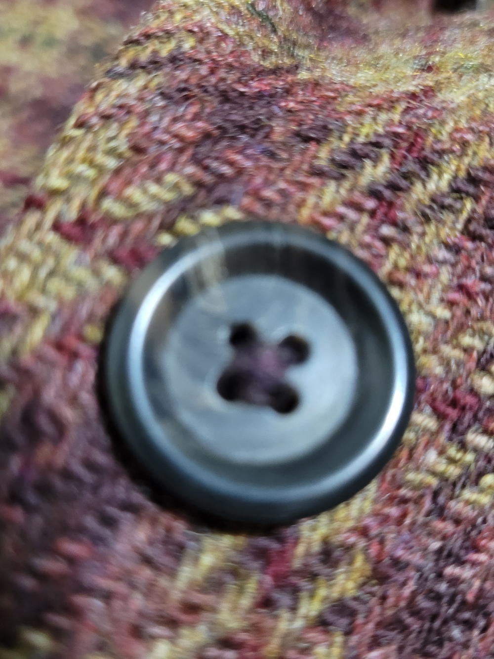 LL Bean Womens Plaid 100% Wool Blazer Jacket Size 4P Two Button Thinsulate - Picture 3 of 5
